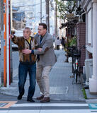 Akira Emoto e Brendan Fraser in Rental Family - Nelle Vite degli Altri