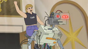 Shannon Gisela come Irene Gumb in Strip Law 1x10