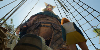 (S-D) Brendan Sean Murray come Brogy, Emily Rudd come Nami in One Piece - Stagione 2