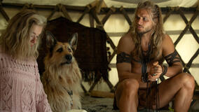 Anna Herrmann, Rúrik Gíslason in Mangia prega abbaia