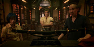 (S-D) Julia Rehwald come Tashigi, Mackenyu come Roronoa Zoro, James Hiroyuki Liao come Ipponmatsu in One Piece - Stagione 2