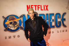 Taz Skylar partecipa alla proiezione per i fan della seconda stagione di One Piece di Netflix a Los Angeles presso l'United Artists Theatre il 26 febbraio 2026 a Los Angeles, California