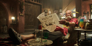 Clive Russell come Crocus in One Piece - Stagione 2