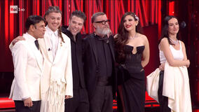 Sanremo 2026 - i cinque finalisti