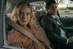 Past Kay (Rosy McEwen) e Past Marino (Jake Cannavale) in Scarpetta - Stagione 1