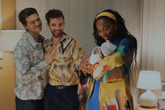 Devin Kawaoka, Michael Urie e Jessica Williams in Shrinking 3x03
