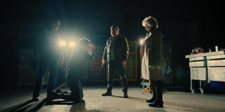 (S-D) Benjamin Hollingsworth come Brady, Darcy Laurie come Gene Sackheim, Barbara Pollard come Melissa Montgomery in Virgin River 5x10