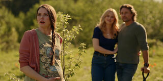 Rachel Drance come Marley, Alexandra Breckenridge come Melinda Monroe e Martin Henderson come Jack Sheridan in Virgin River 7x04