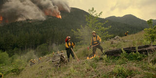 (S-D) Kandyse McClure come Kaia Bryant e Benjamin Hollingsworth come Dan Brady in Virgin River 7x06