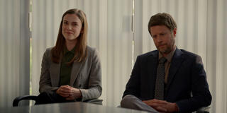 (S-D) Sara Canning come Victoria e Kaj-Erik Eriksen come Dr. Hayes in Virgin River 7x07