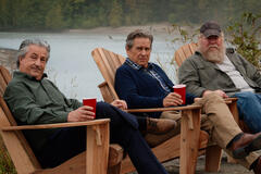 Keith Mackechnie come Nick, Tim Matheson come Doc Mullins, e Trevor Lerner come Bert in Virgin River 3x01
