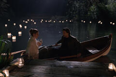 Alexandra Breckenridge come Mel Monroe e Martin Henderson come Jack Sheridan in Virgin River 3x04