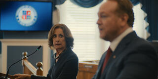 (S-D) Laurie Metcalf come Linda e Darren Goldstein come Tom Donaldson in Big Mistakes 1x04