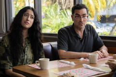 (S-D) Taylor Ortega come Morgan e Dan Levy come Nicky in Big Mistakes 1x07