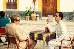 Tristán Ulloa come Damián, Pedro Alonso come Berlín in Berlino e la Dama con l'ermellino 1x01