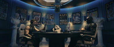 The Deep (Chace Crawford) e Black Noir (Nathan Mitchell) in The Boys 5x01