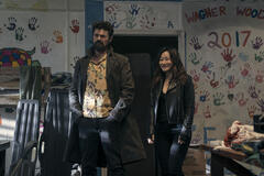 Billy Butcher (Karl Urban), Kimiko (Karen Fukuhara) in The Boys 5x01