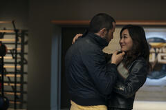 Frenchie (Tomer Capone), Kimiko (Karen Fukuhara) in The Boys 5x02