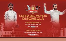 Trofeo Luxardo di scherma 2026 su Sky e NOW