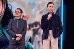 Robert Downey Jr., Tom Hiddleston ai Disney Upfront US 2026, 12 maggio 2026