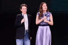 Olivia Colman, Brie Larson ai Disney Upfront US 2026, 12 maggio 2026