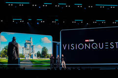 Paul Bettany, Robert Downey Jr., Tom Hiddleston per VisionQuest ai Disney Upfront US 2026, 12 maggio 2026