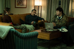Charly Clive, Steve Carell, Maximo Salas in Rooster 1x09
