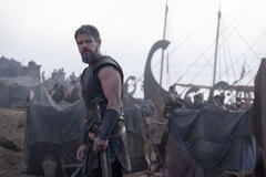 Matt Damon come Odisseo in The Odissey - Immagine dal set