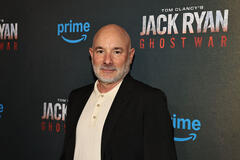 Andrew Bernstein alla prima mondiale di Tom Clancy's Jack Ryan: Ghost War in Regal Times Square
