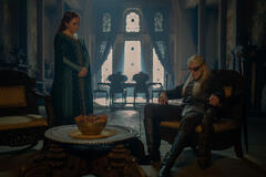 Olivia Cooke, Ewan Mitchell in House of the Dragon 3x01