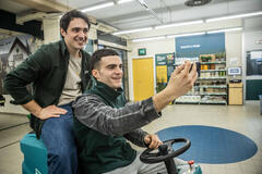 Tommaso Cassissa e Davide Calgaro in Super Market
