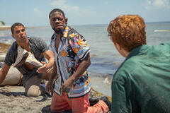(S-D) Mason Gooding come Mason, Kevin Hart come Joe e Ben Marshall come Hunter in 72 Hours