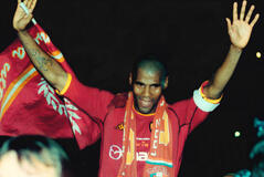 Aldair Nascimento Santos in Aldair. Cuore Giallorosso - Foto d'archivio