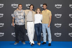 Greta Scarano, Dario Aita e Eugenio Franceschini al Prime Video Presents Italia 2026 per presentare Come distruggere l'ex, il 9 luglio 2026 in Roma (Italia)