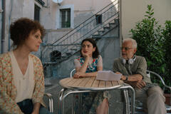 Margherita Buy e Tecla Insolia e Daniele Luchetti sul set del film Dove non mi hai portata - First Look