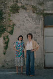 Tecla Insolia e Margherita Buy sul set del film Dove non mi hai portata - First Look