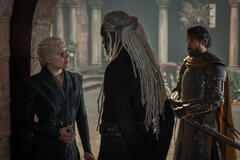 Emma D'Arcy, Steve Toussaint, Tom Cullen in House of the Dragon 3x03
