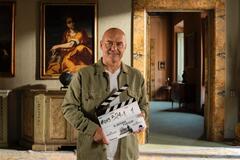 Luca Zingaretti sul set di Il Metodo Paraldi - First Look