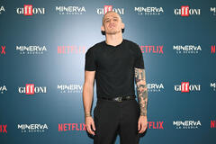 Giulio Brizzi all'anteprima di Minerva - La Scuola al Giffoni Film Festival, il 21 luglio 2026