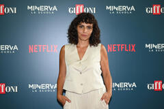 Irene Maiorino all'anteprima di Minerva - La Scuola al Giffoni Film Festival, il 21 luglio 2026