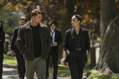 Jack Reacher (Alan Ritchson), Frances Neagley (Maria Sten) in Neagley 1x08