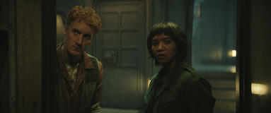 Will Merrick e Chipo Chung in Silo 3x03