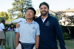 Aaron Chen e Jake Johnson in The Dink - Mago del pickleball