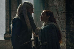Ewan Mitchell, Olivia Cooke in House of the Dragon 3x07