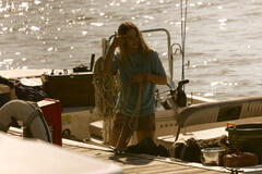 Madelyn Cline come Sarah Cameron in Outer Banks 5x03