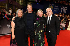 Desray Armstrong, Emile Sherman, Liz Watts e Iain Canning alla première canadese di 'Tenzing', al TIFF, il 14 settembre 2026