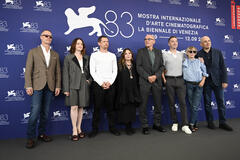 Delegazione del film INK (tra cui Jack O'Connell, Claire Foy, Danny Boyle e Guy Pearce) al Festival del Cinema di Venezia 83, mercoledì 2 settembre 2026