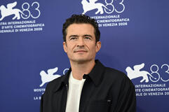 L'attore Orlando Bloom al photocall del film Bucking Fastard al Festival del Cinema di Venezia 83, giovedì 3 settembre 2026