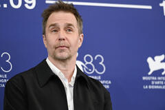 L'attore Sam Rockwell al photocall del film Wild Horse Nine al Festival del Cinema di Venezia 83, giovedì 3 settembre 2026