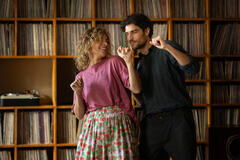 Jasmine Trinca e Louis Garrel in Succederà questa notte di Nanni Moretti - Immagine ufficiale